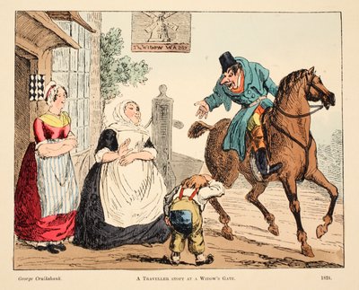 A Traveller Stopt at a Widow